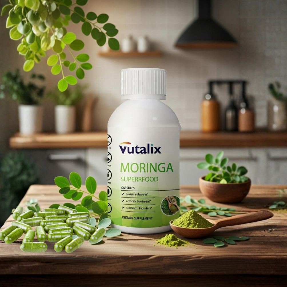 كبسولات المورينجا الطبيعية  – سر الطاقة والمناعة من شجرة المعجزات